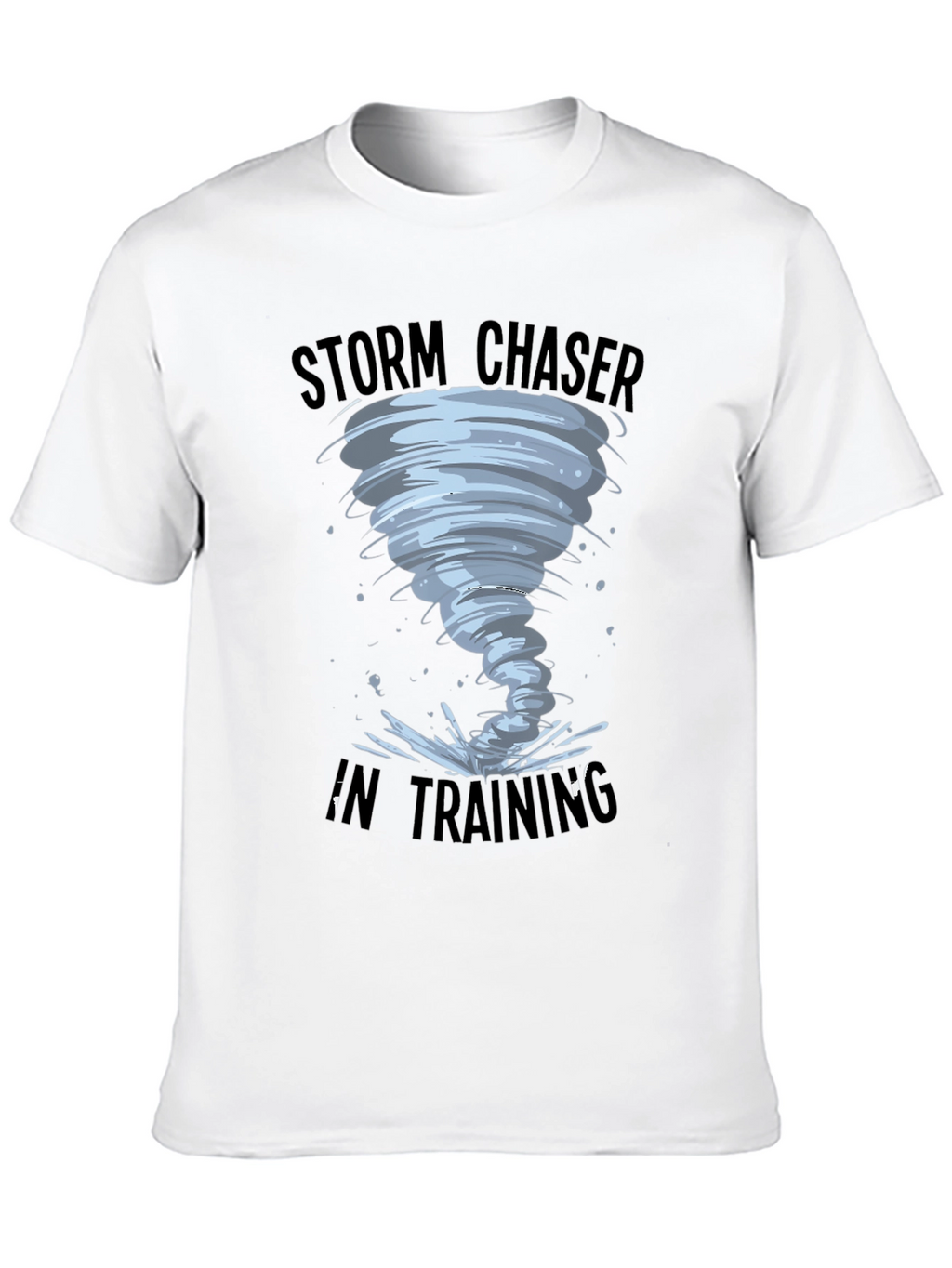 Storm Chaser in Training Black T-Shirt