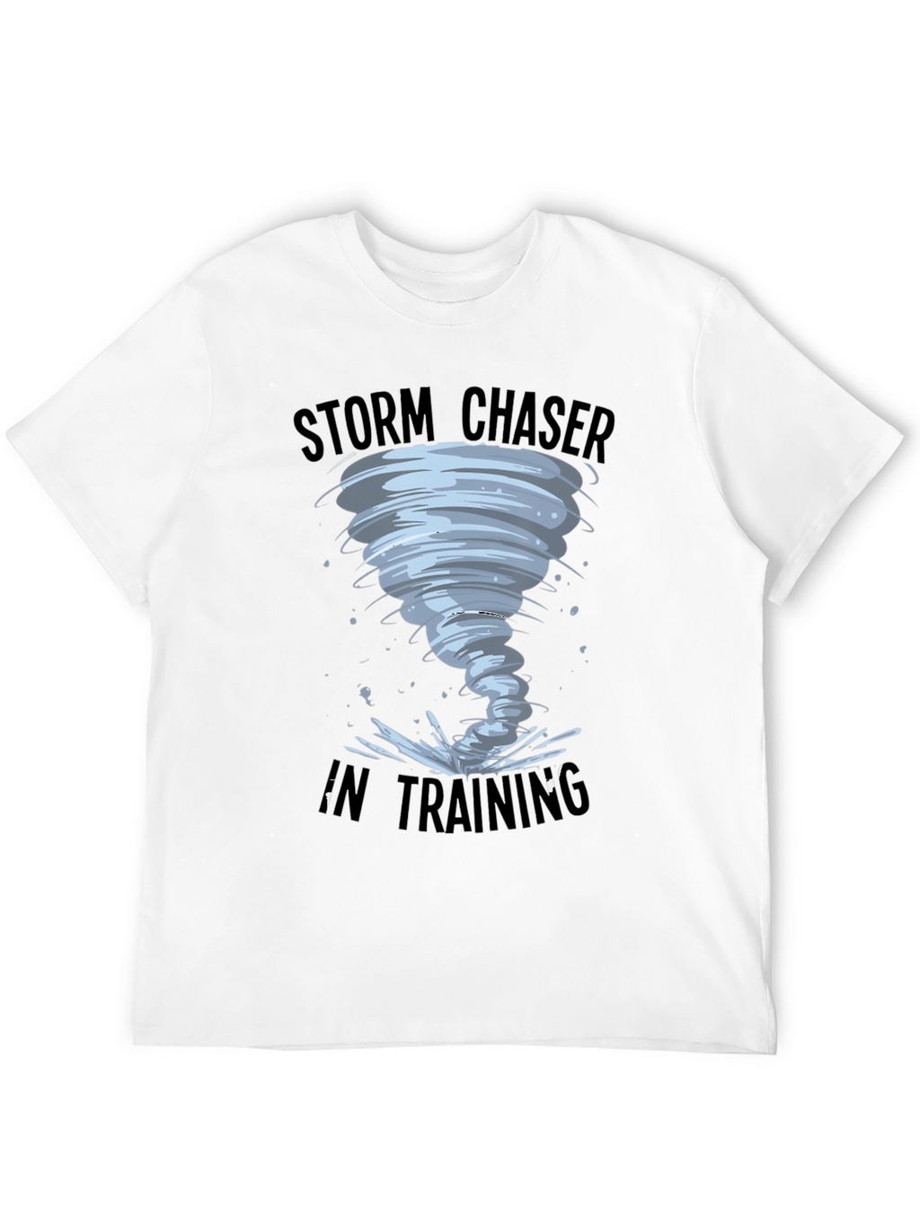 Storm Chaser in Training Black T-Shirt