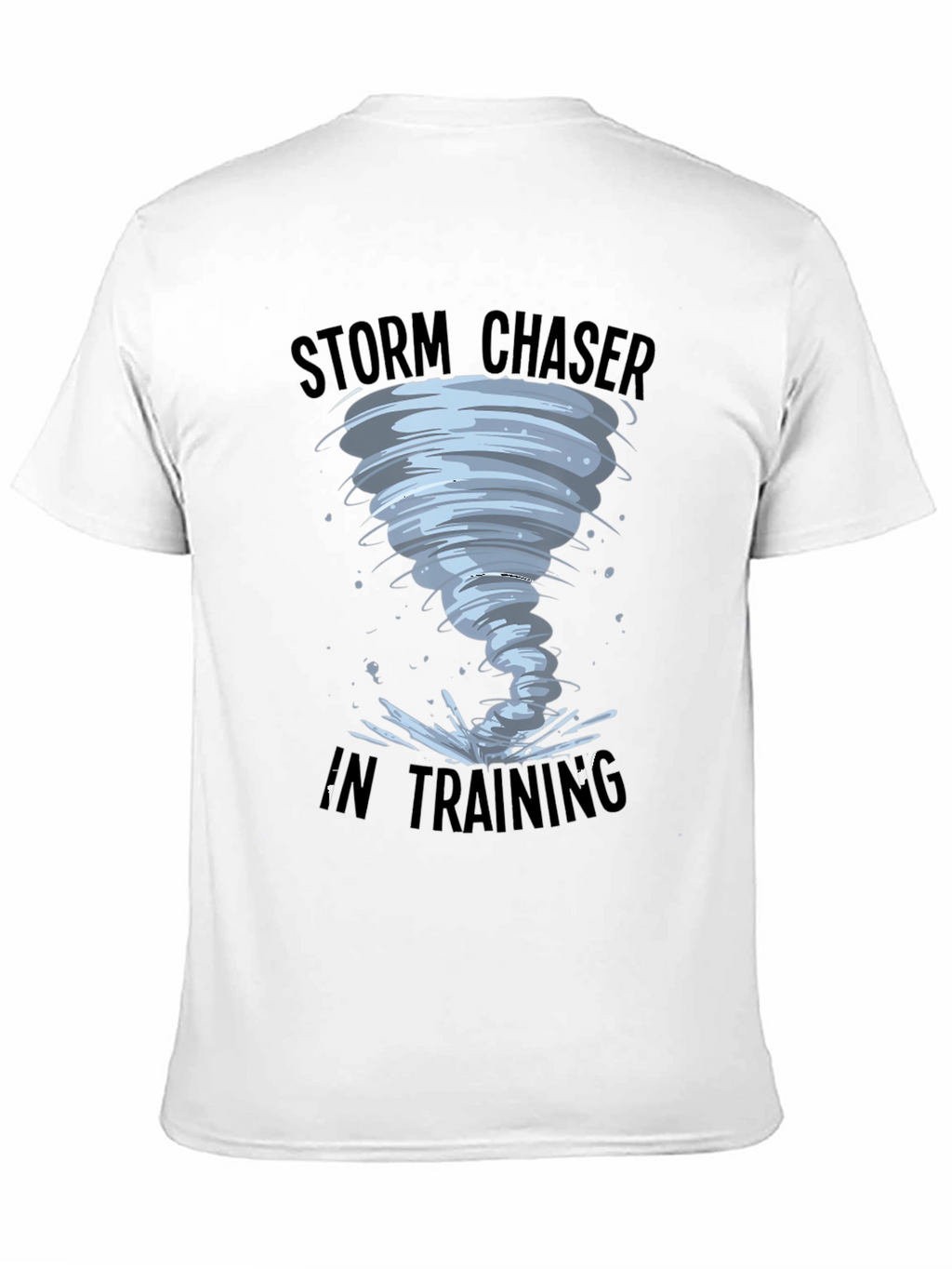 Storm Chaser in Training Black T-Shirt