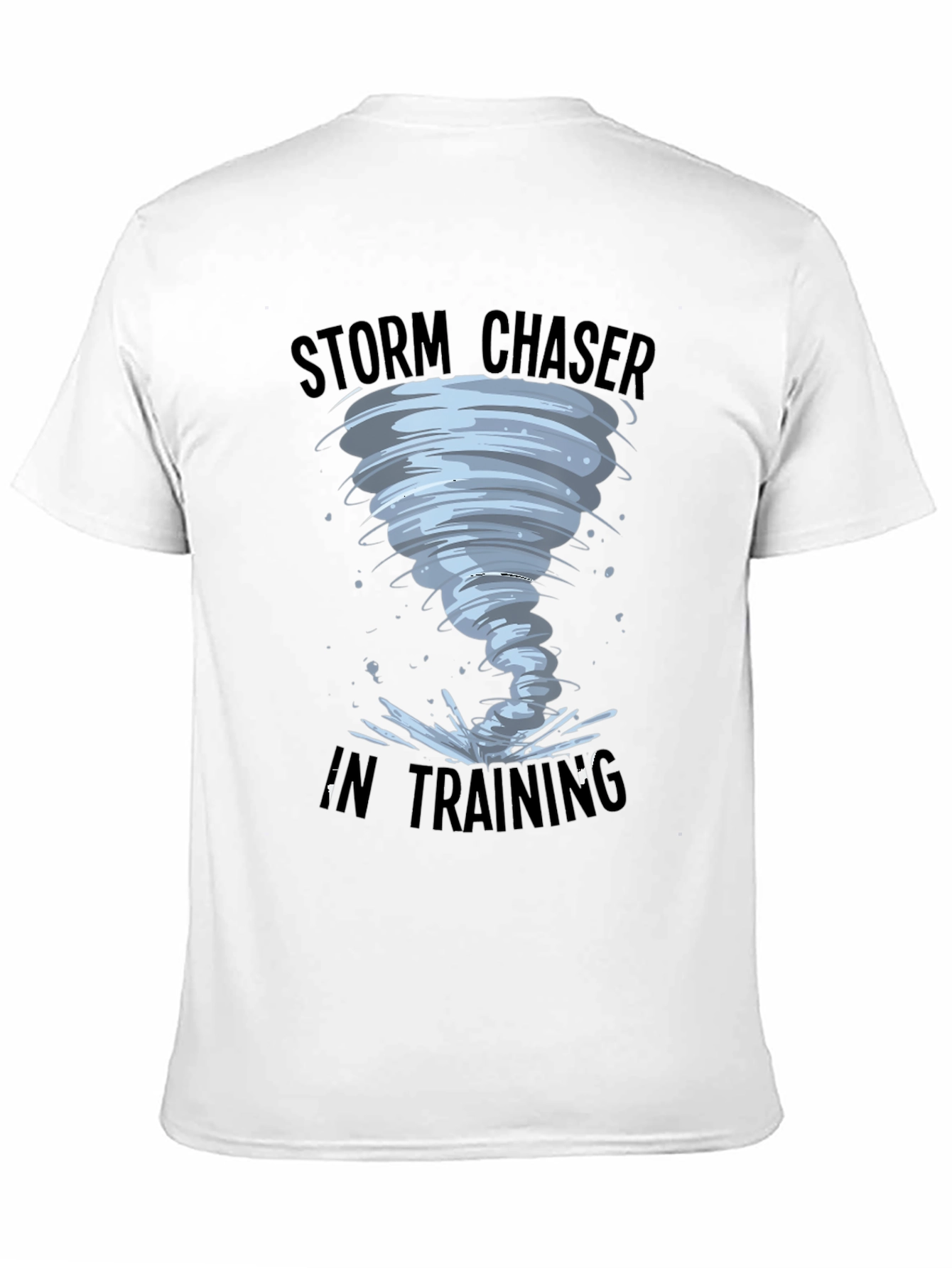 Storm Chaser in Training Black T-Shirt
