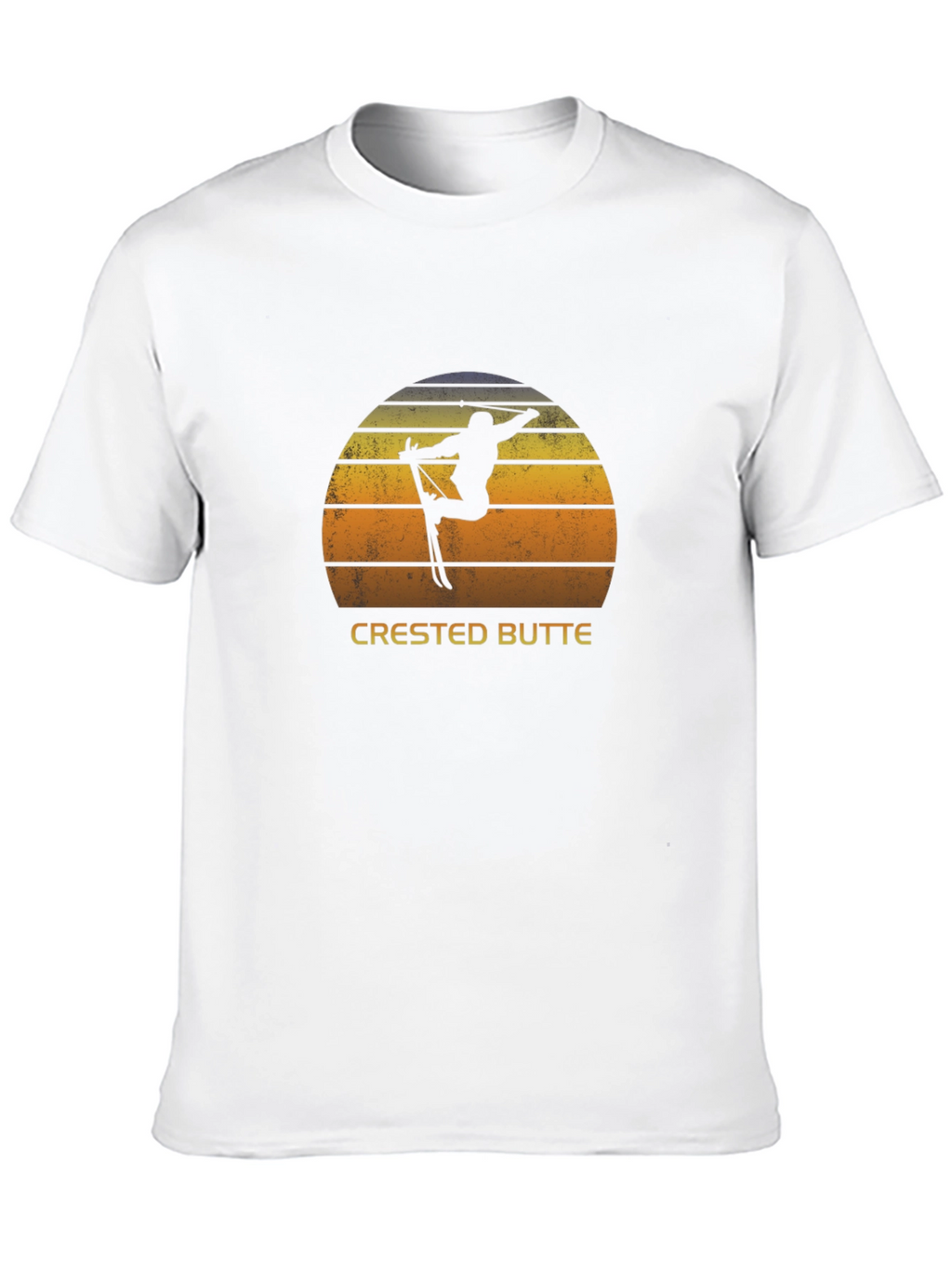 Crested Butte Ski Retro T-Shirt