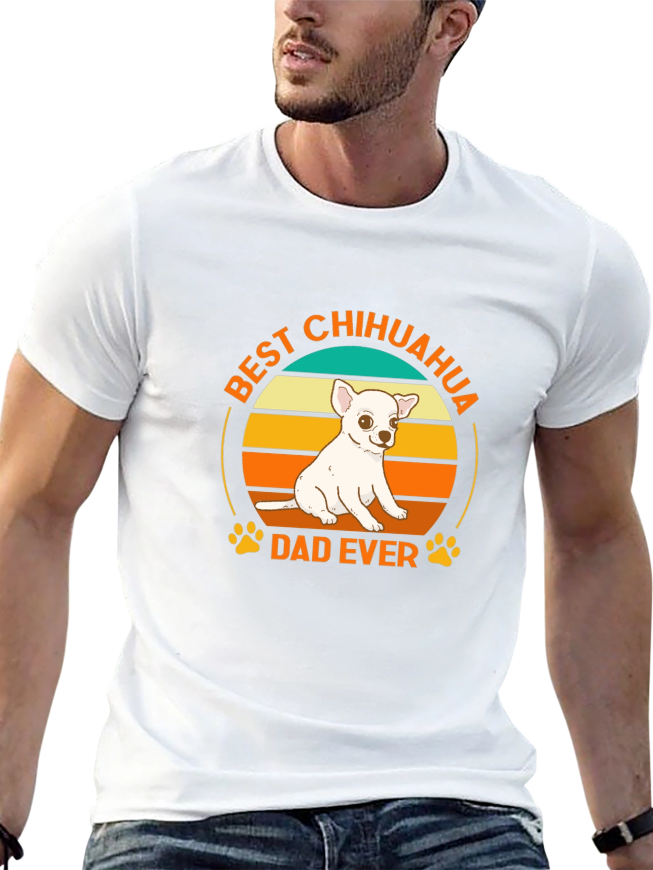 Best Chihuahua Dad Ever T-Shirt