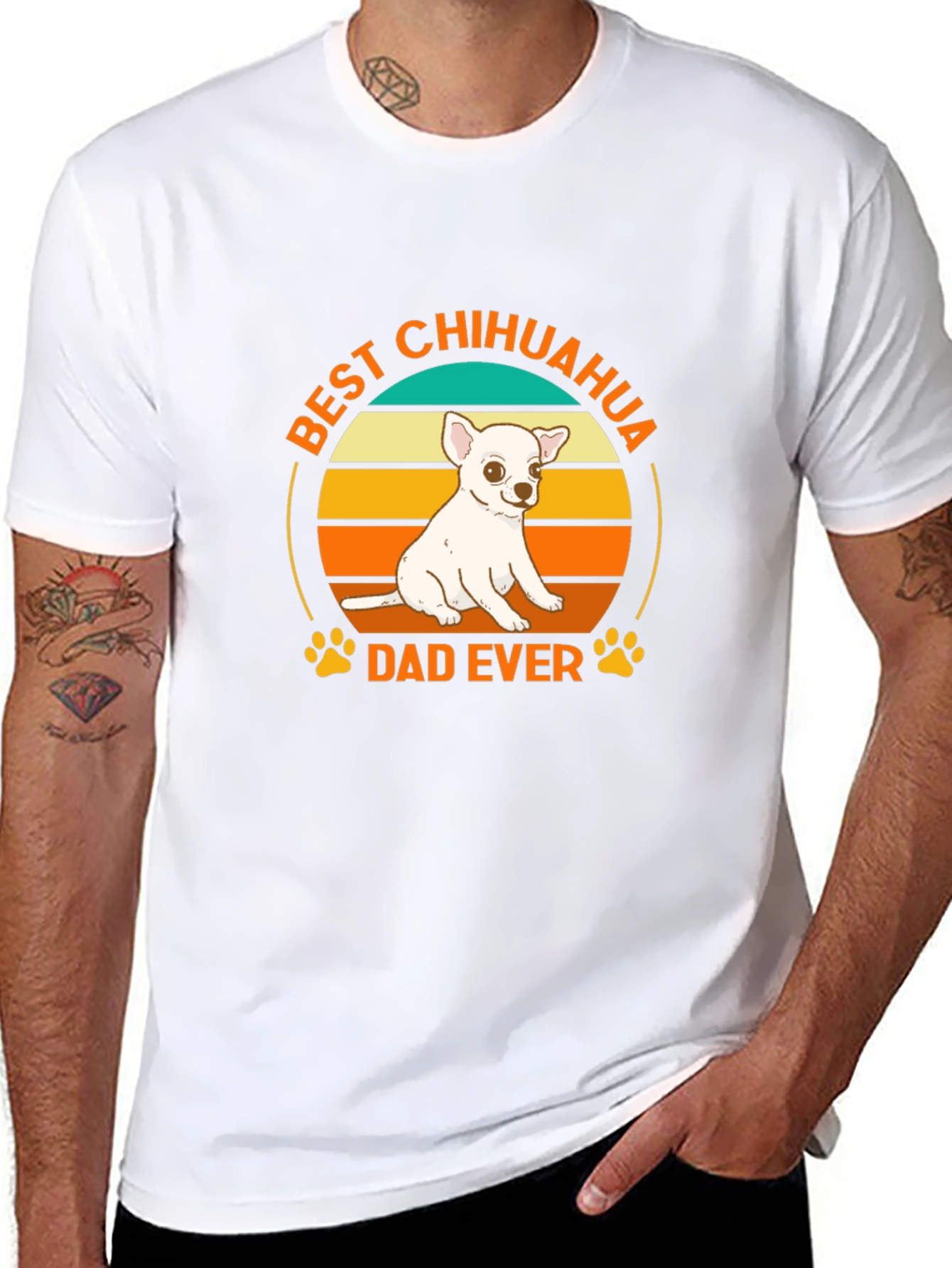 Best Chihuahua Dad Ever T-Shirt