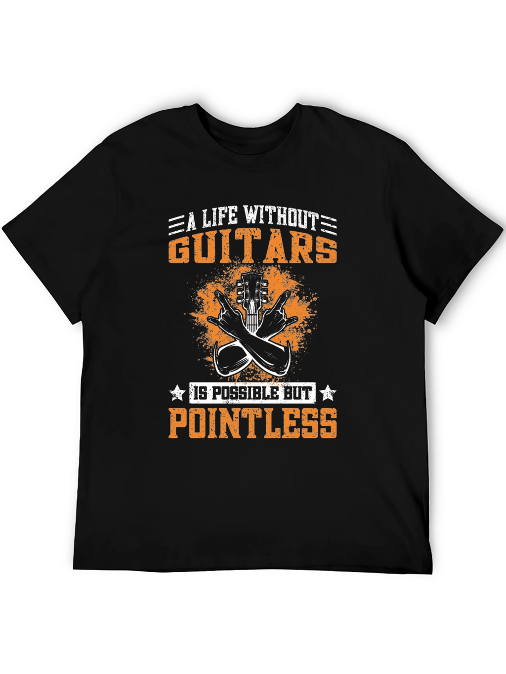 Guitar Lover T-Shirt - A Life Without Guitars