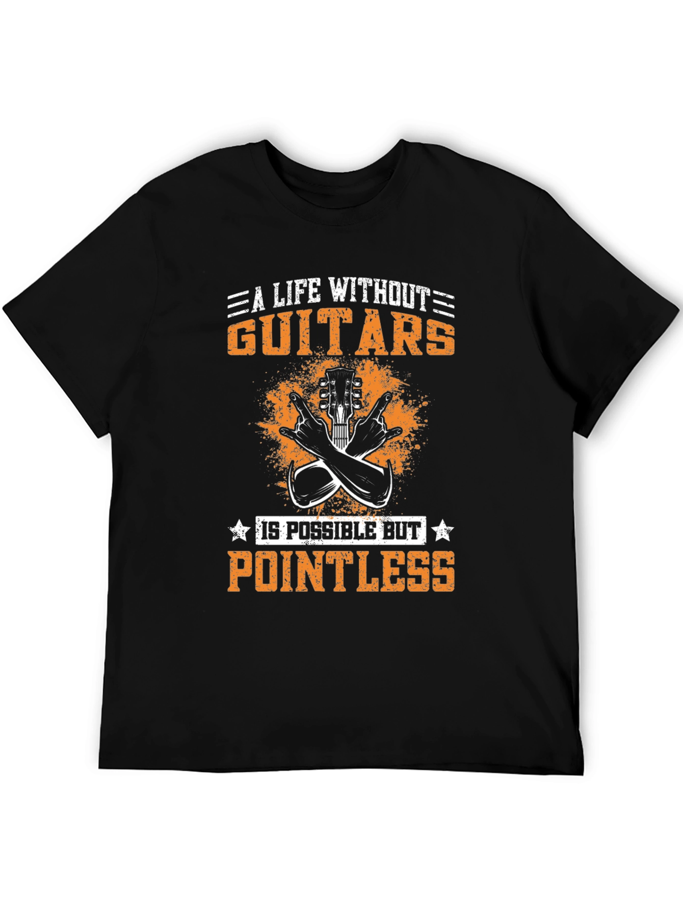 Guitar Lover T-Shirt - A Life Without Guitars