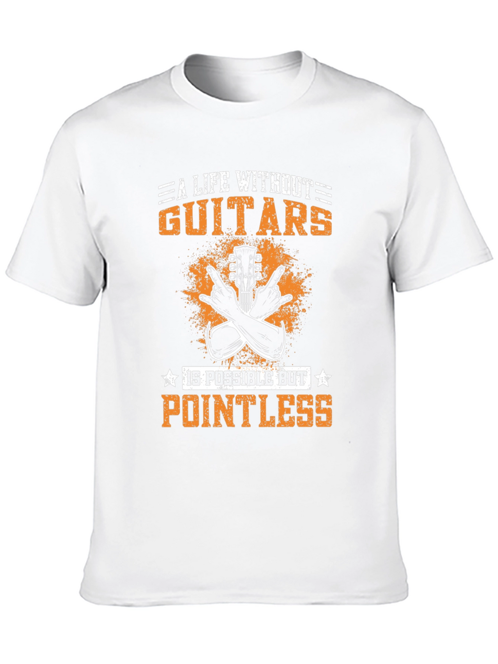 Guitar Lover T-Shirt - A Life Without Guitars