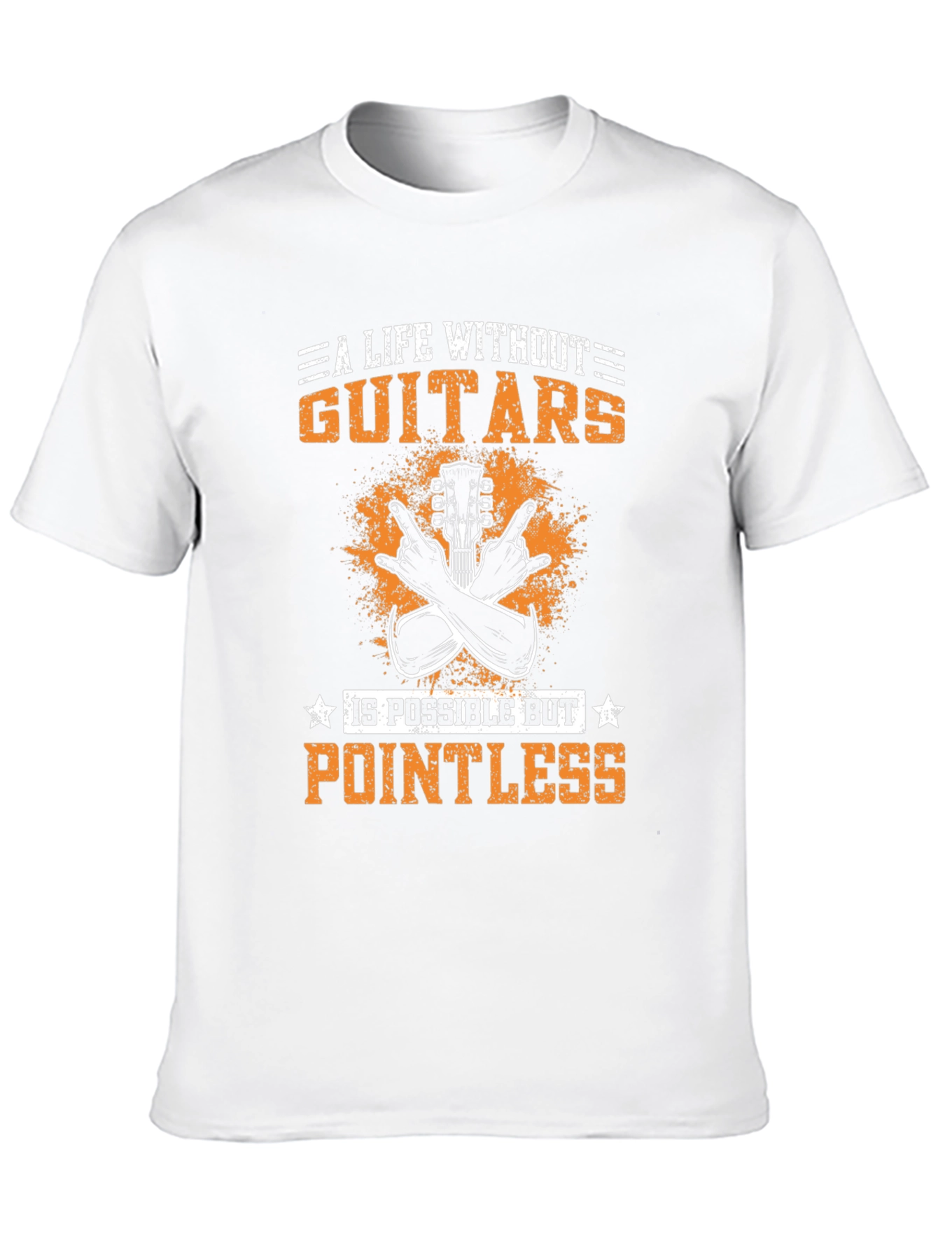 Guitar Lover T-Shirt - A Life Without Guitars