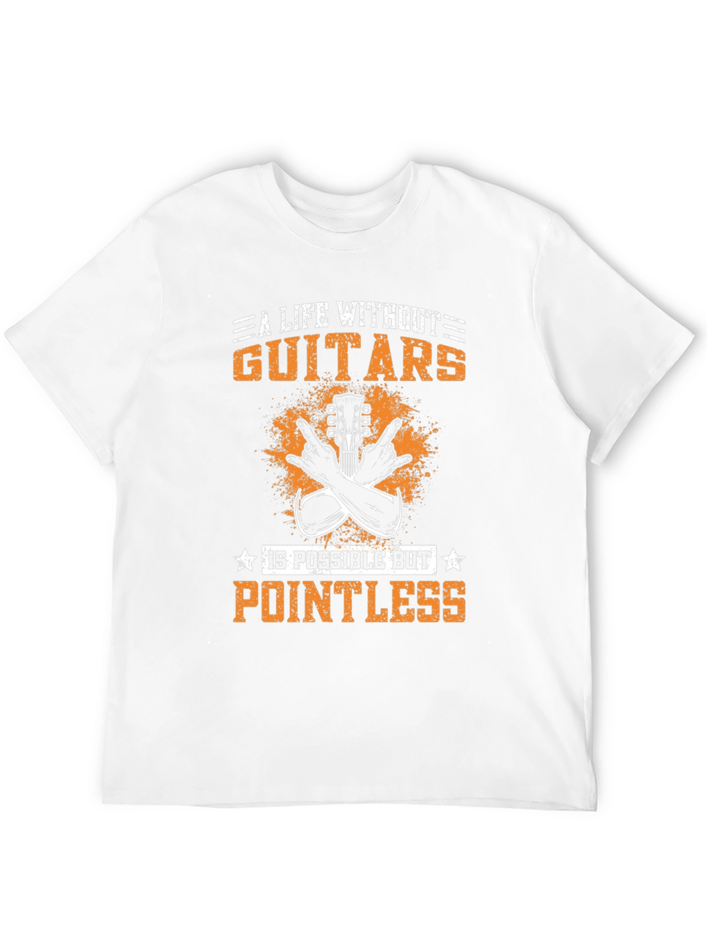 Guitar Lover T-Shirt - A Life Without Guitars