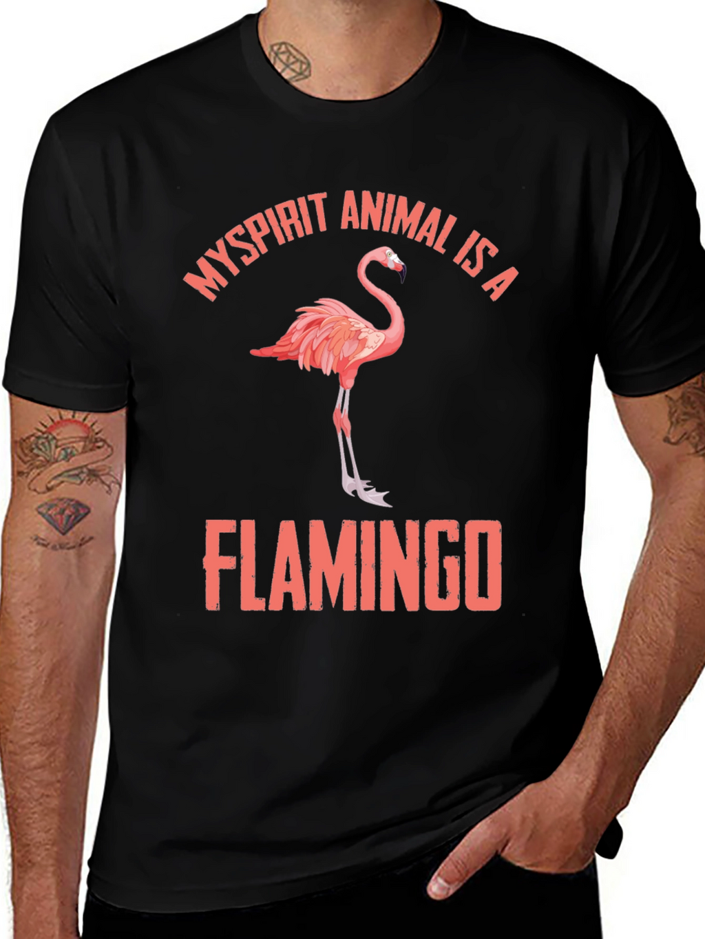 My Spirit Animal is a Flamingo T-Shirt