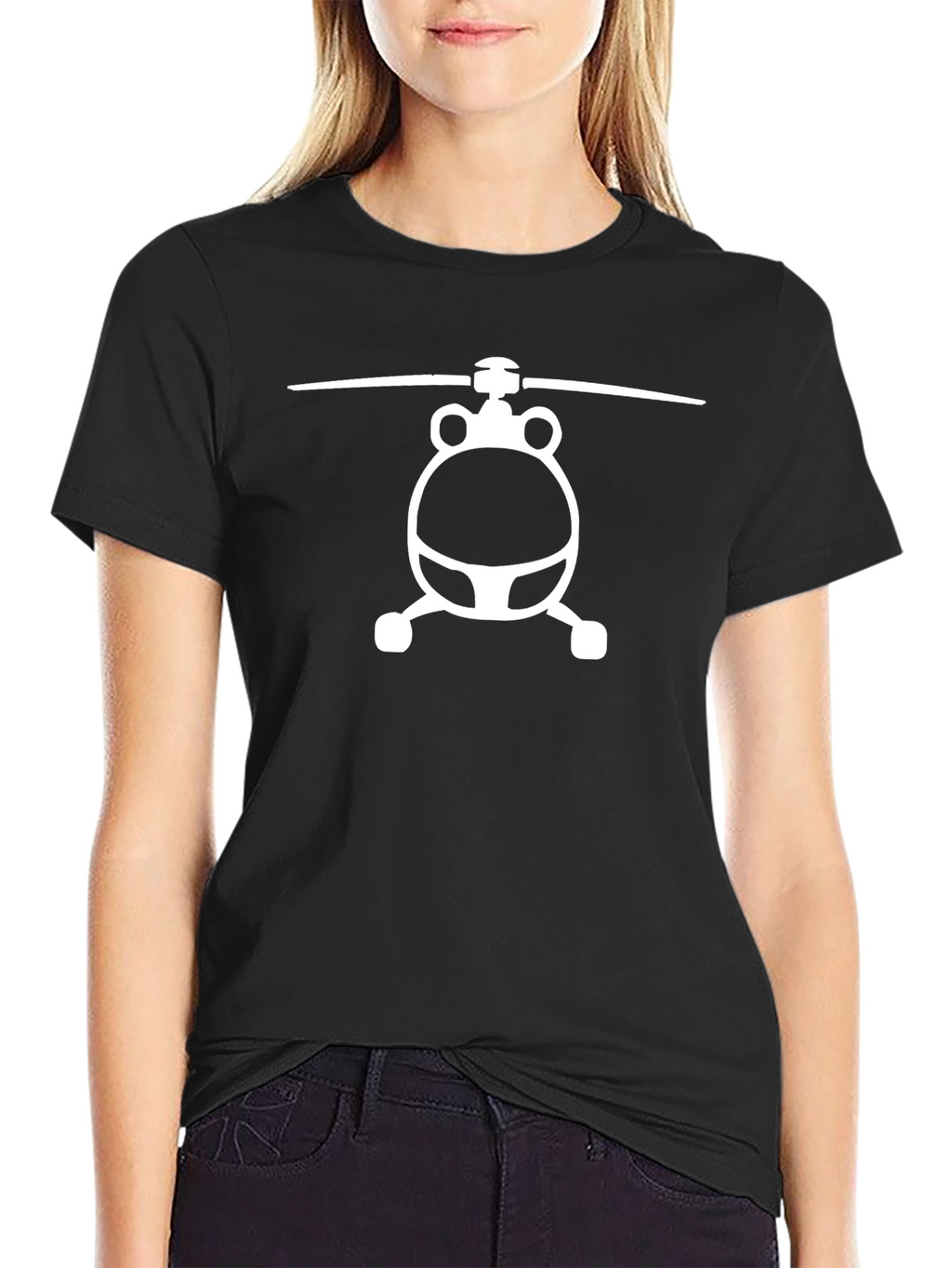 Helicopter Graphic Tee - Cool & Unique Design