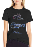 He Covers Me Graphic T-Shirt