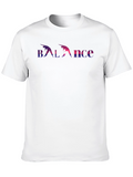 Balance Yoga Pose Graphic Tee - Soft Cotton Blend