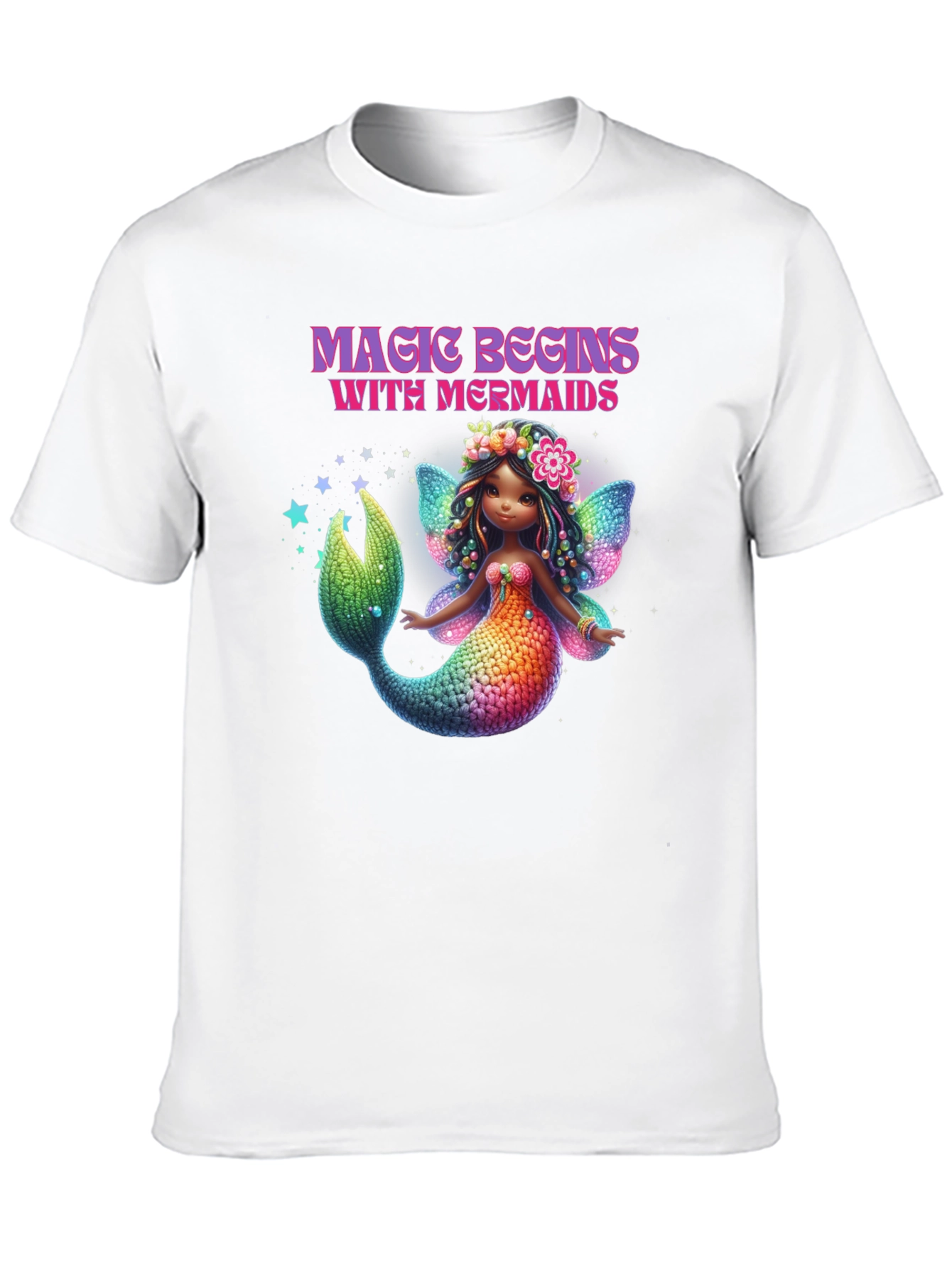 Magic Begins With Mermaids T-Shirt