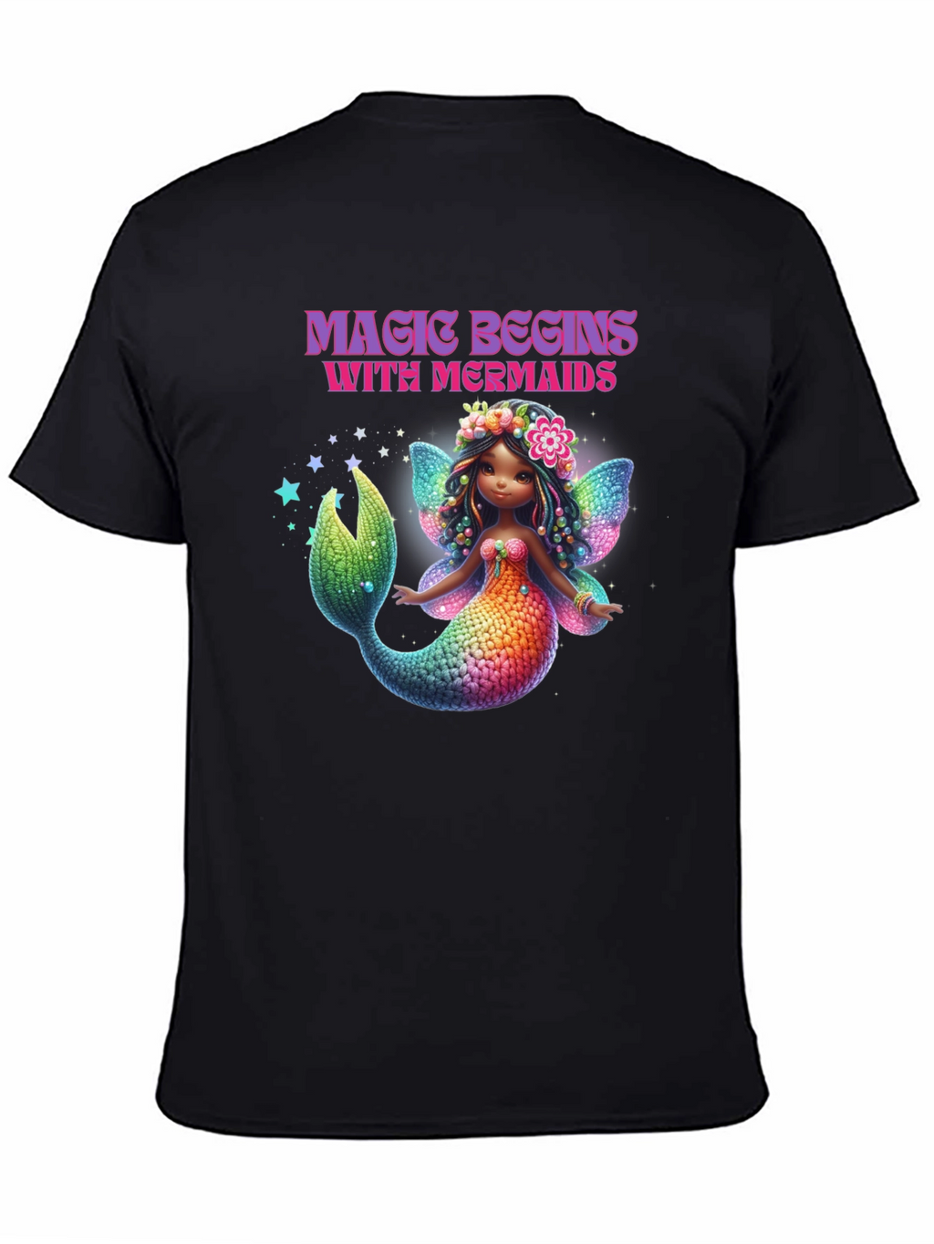 Magic Begins With Mermaids T-Shirt