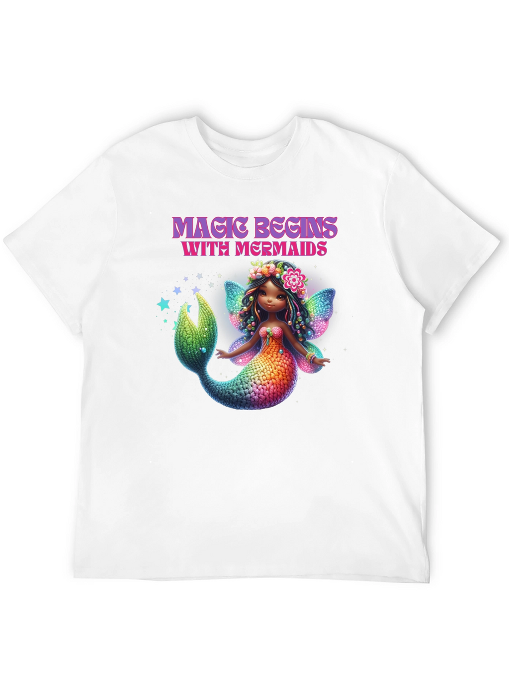 Magic Begins With Mermaids T-Shirt