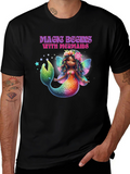 Magic Begins With Mermaids T-Shirt