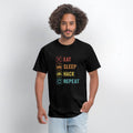 Eat Sleep Hack Repeat Black Hat Ethical Hacking