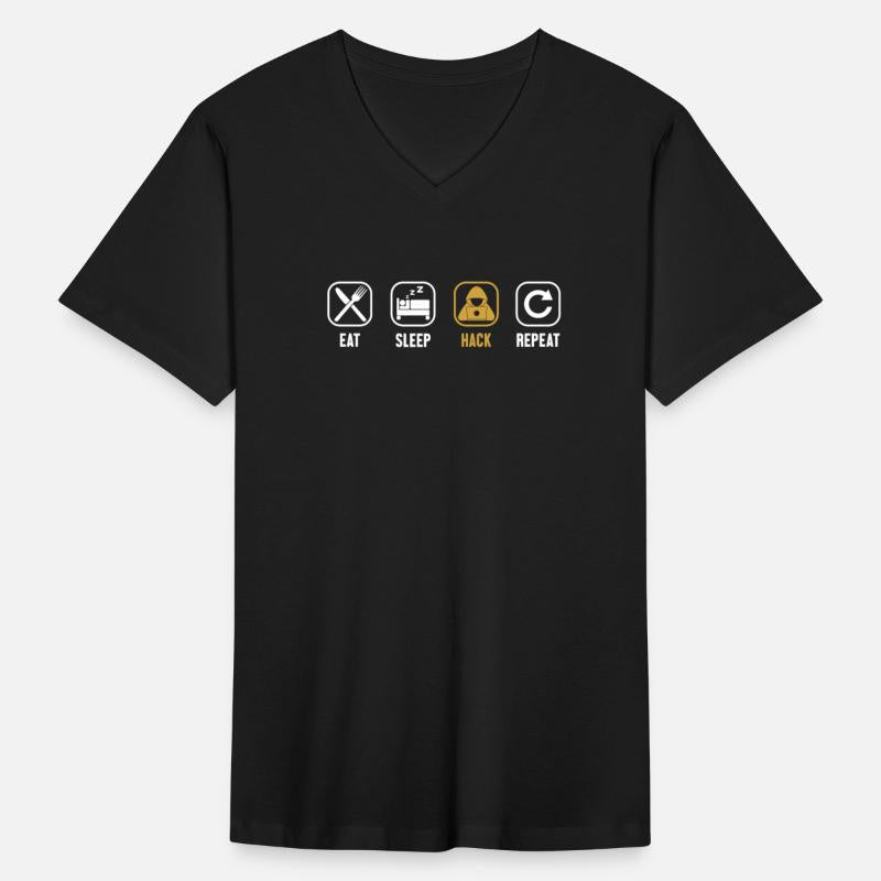 Eat Sleep Hack Repeat Ethical Hacking White Hat