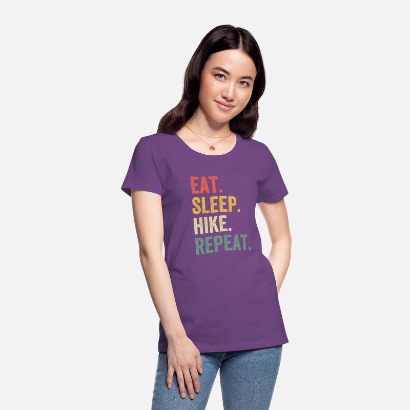 Eat Sleep Hike Repeat Hiker Hiking