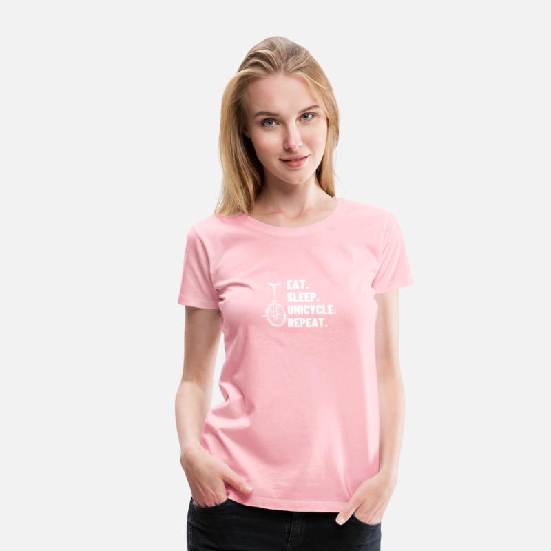 Eat Sleep Unicycle Repeat Funny Unicycling