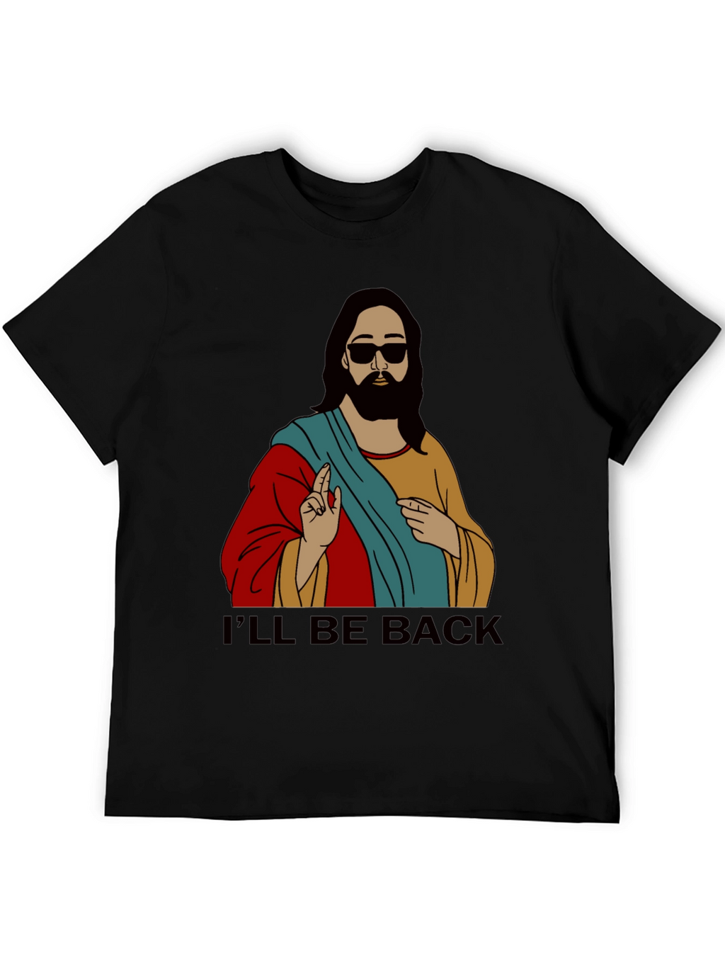 Ill Be Back Jesus Graphic Tee