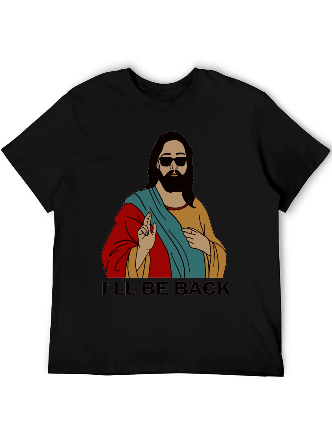 Ill Be Back Jesus Graphic Tee