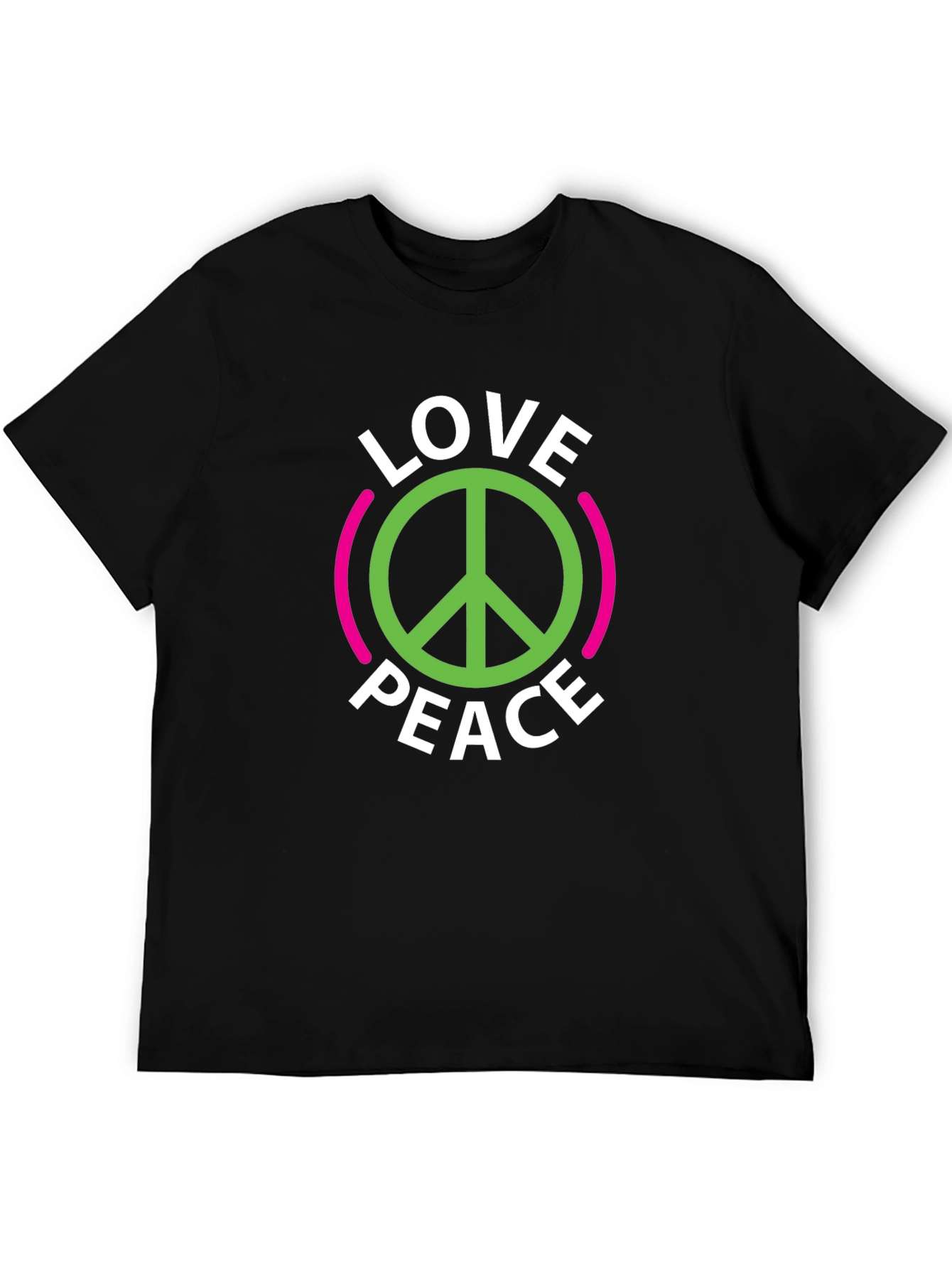 Love and Peace Graphic T-Shirt