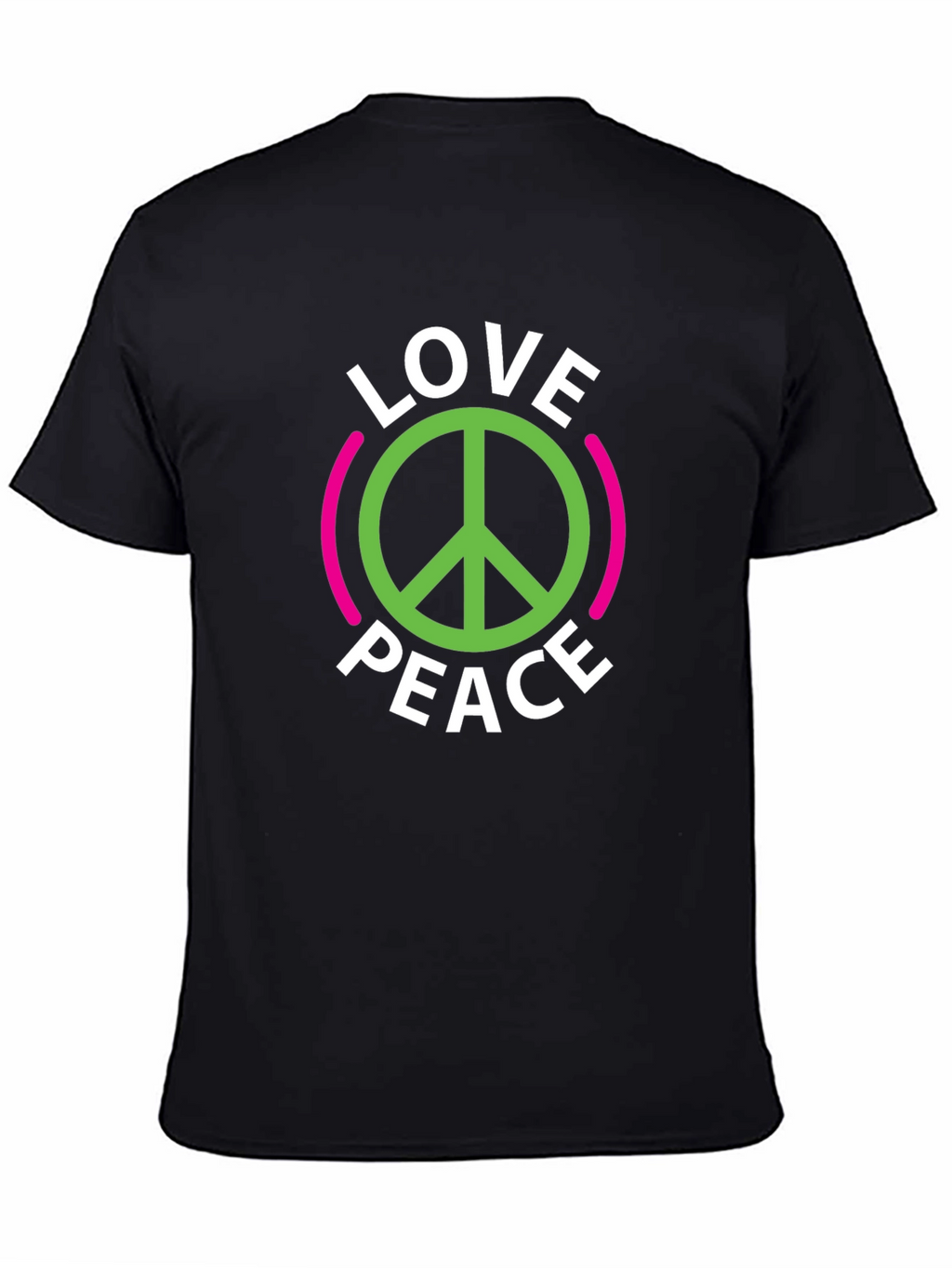 Love and Peace Graphic T-Shirt
