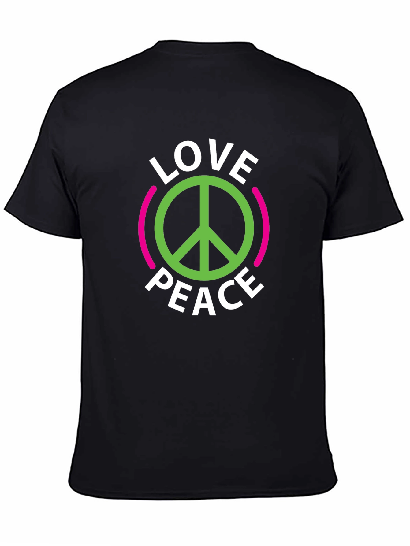 Love and Peace Graphic T-Shirt