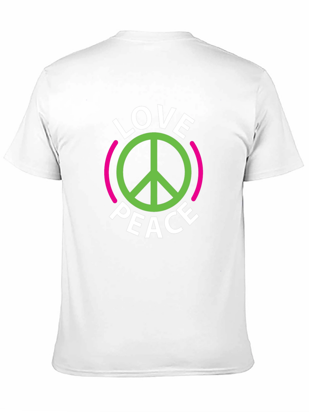Love and Peace Graphic T-Shirt