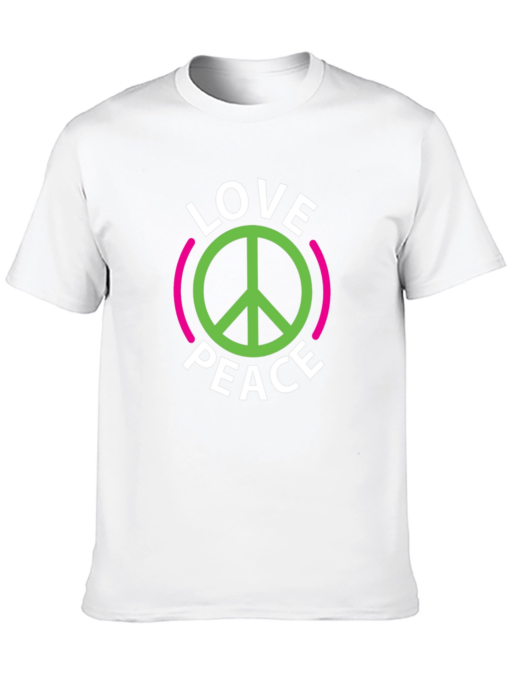 Love and Peace Graphic T-Shirt