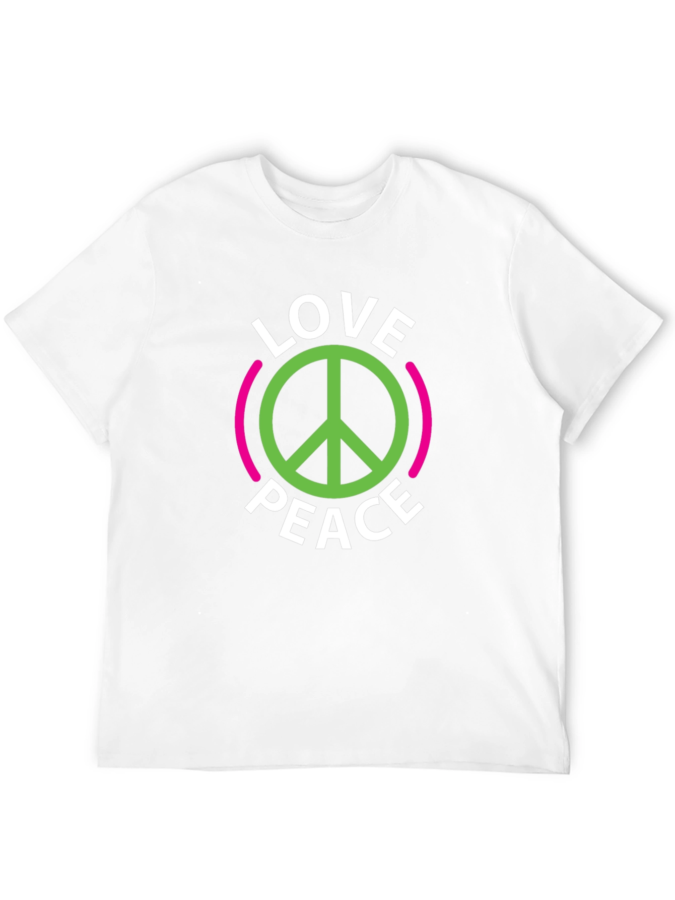 Love and Peace Graphic T-Shirt