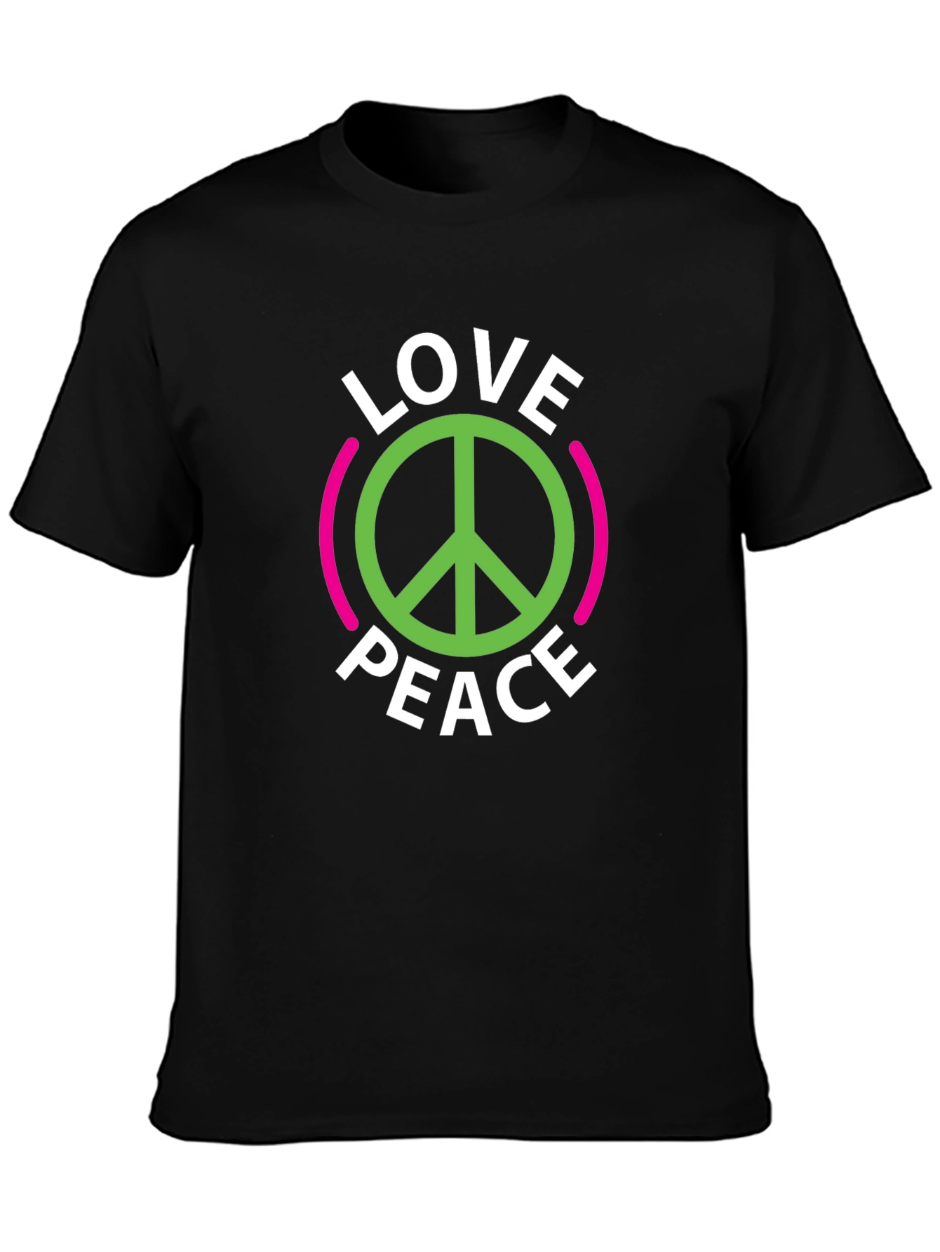 Love and Peace Graphic T-Shirt