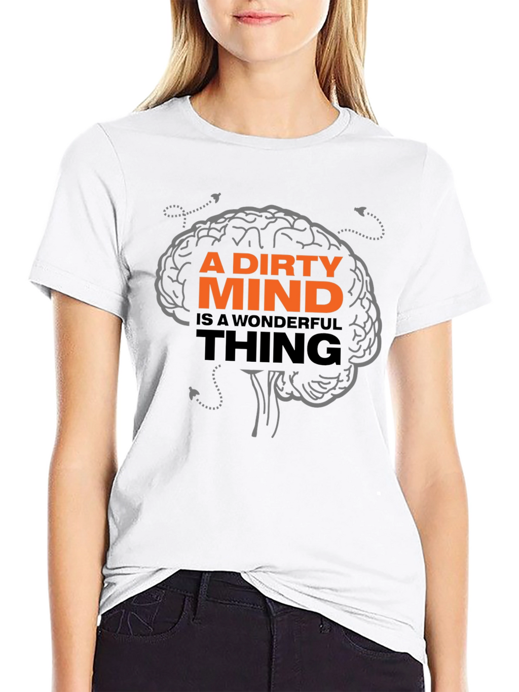Dirty Mind Wonderful Thing Graphic Tee
