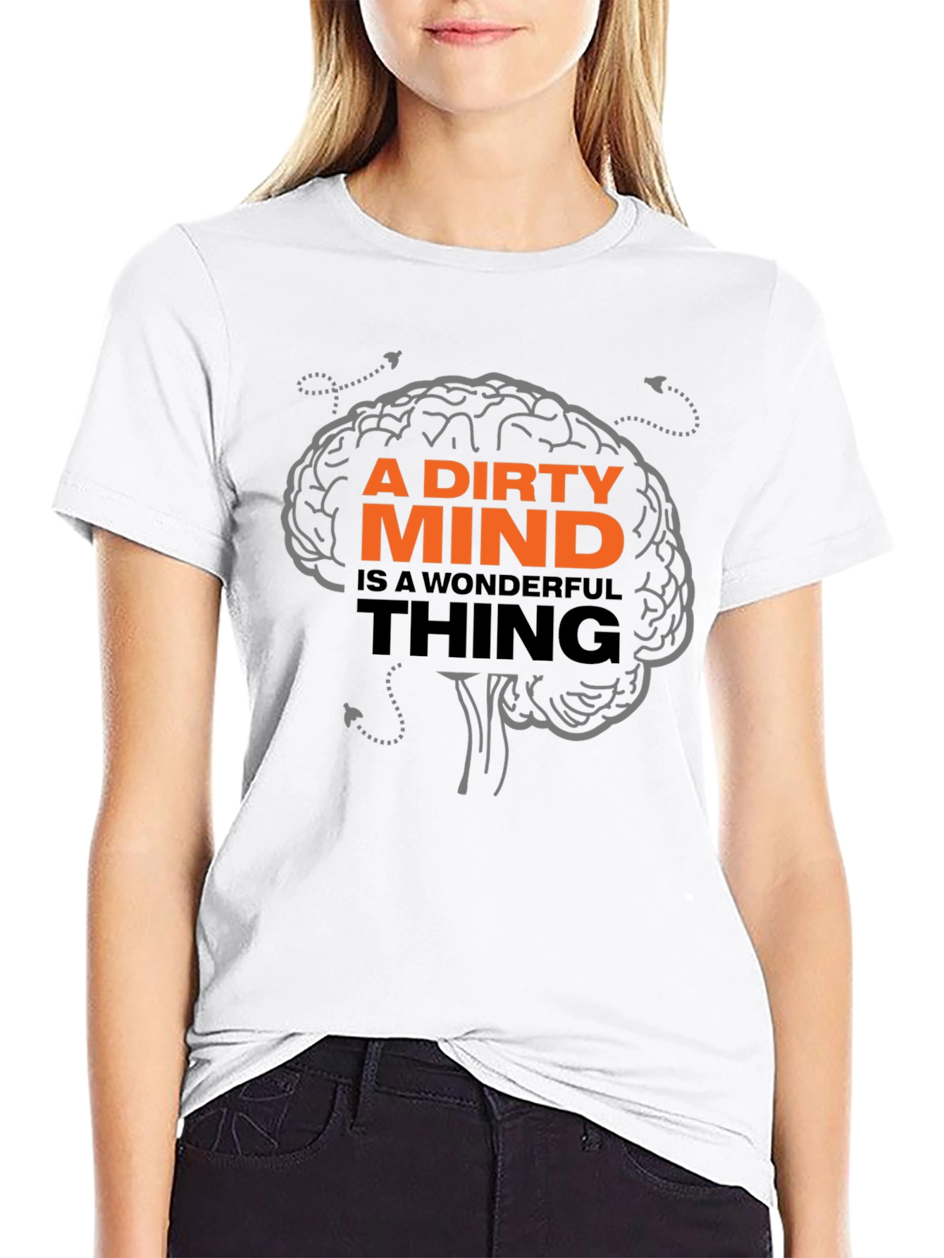Dirty Mind Wonderful Thing Graphic Tee