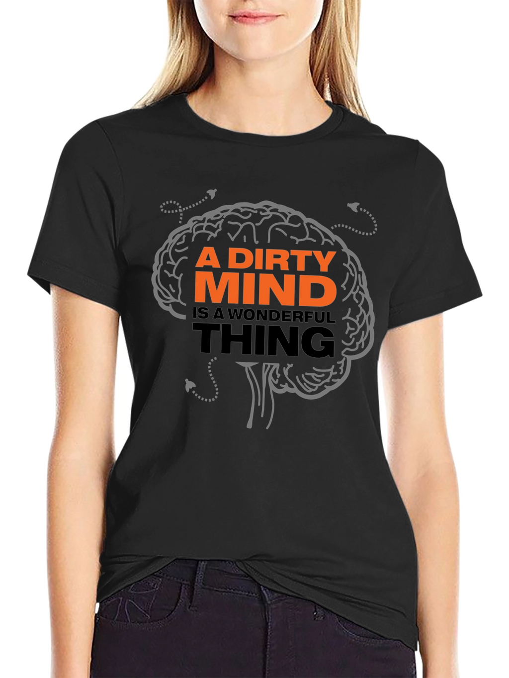 Dirty Mind Wonderful Thing Graphic Tee