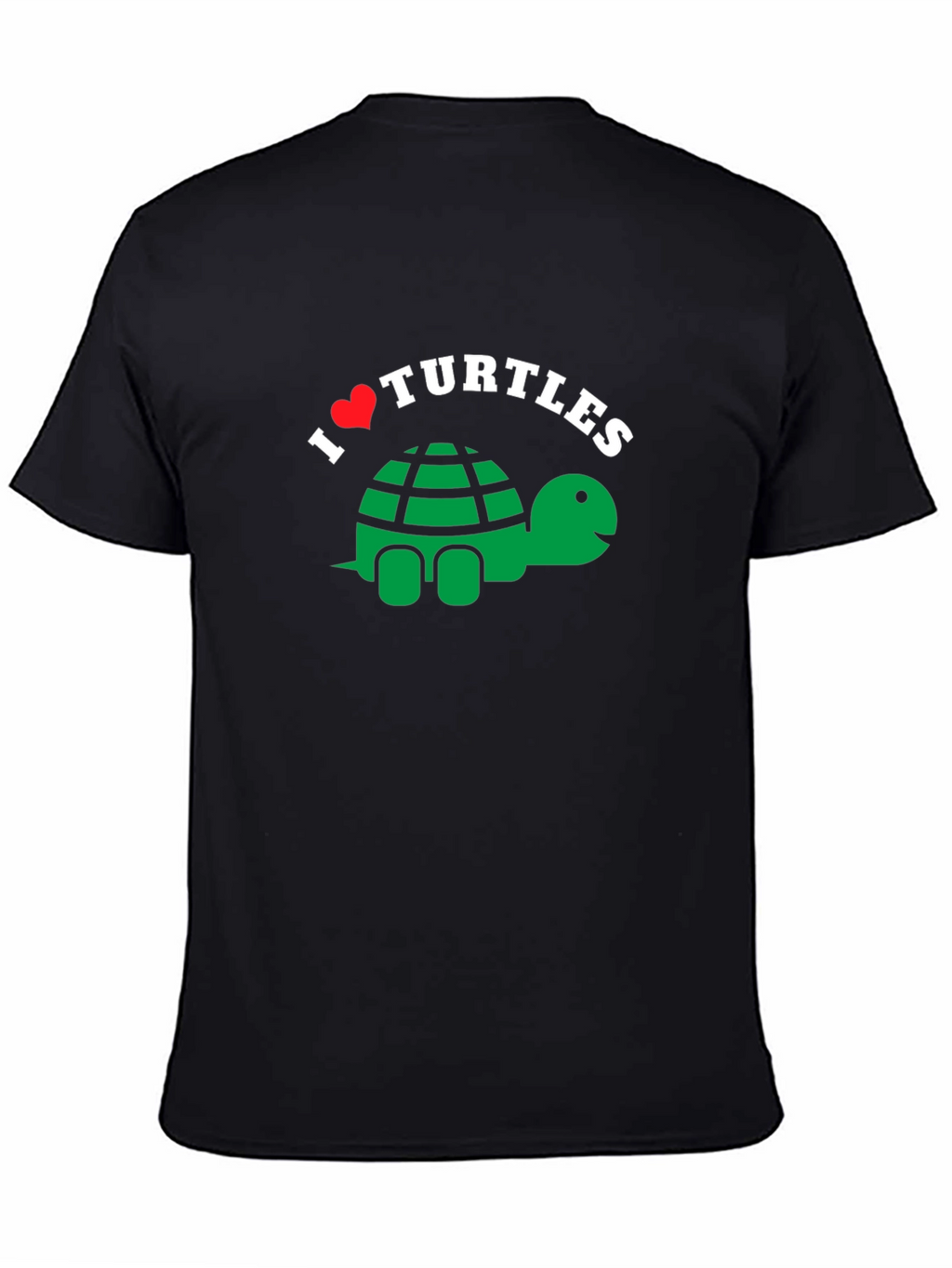 I Heart Turtles T-Shirt - Cute Cartoon Design