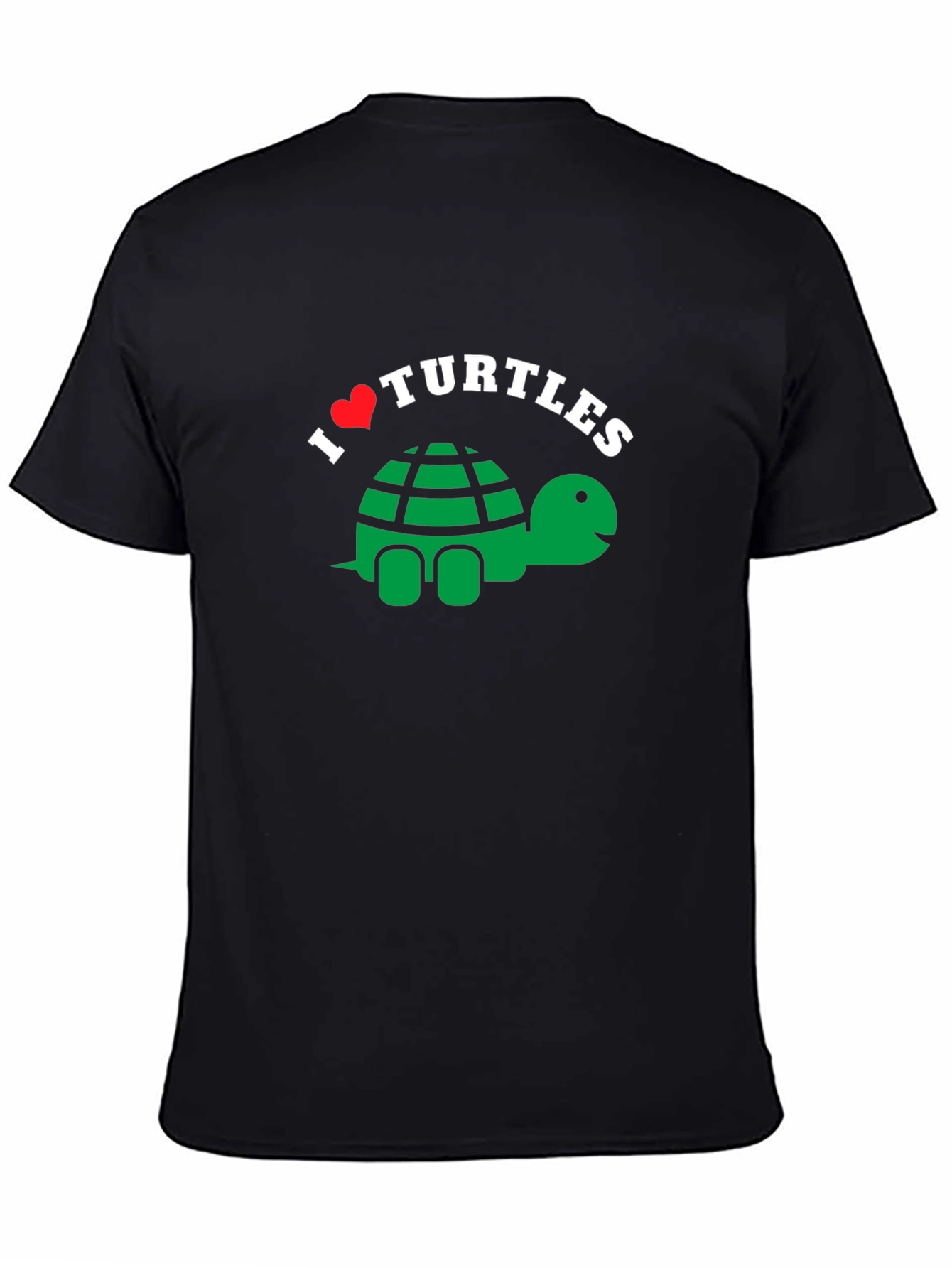 I Heart Turtles T-Shirt - Cute Cartoon Design
