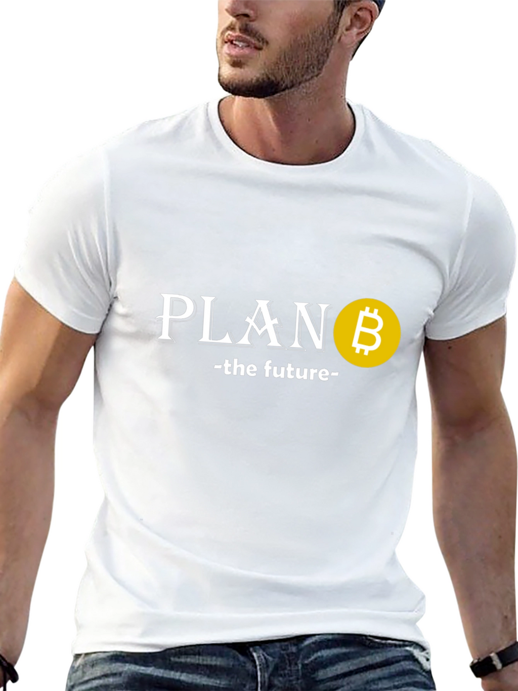Bitcoin Plan - The Future Black T-Shirt