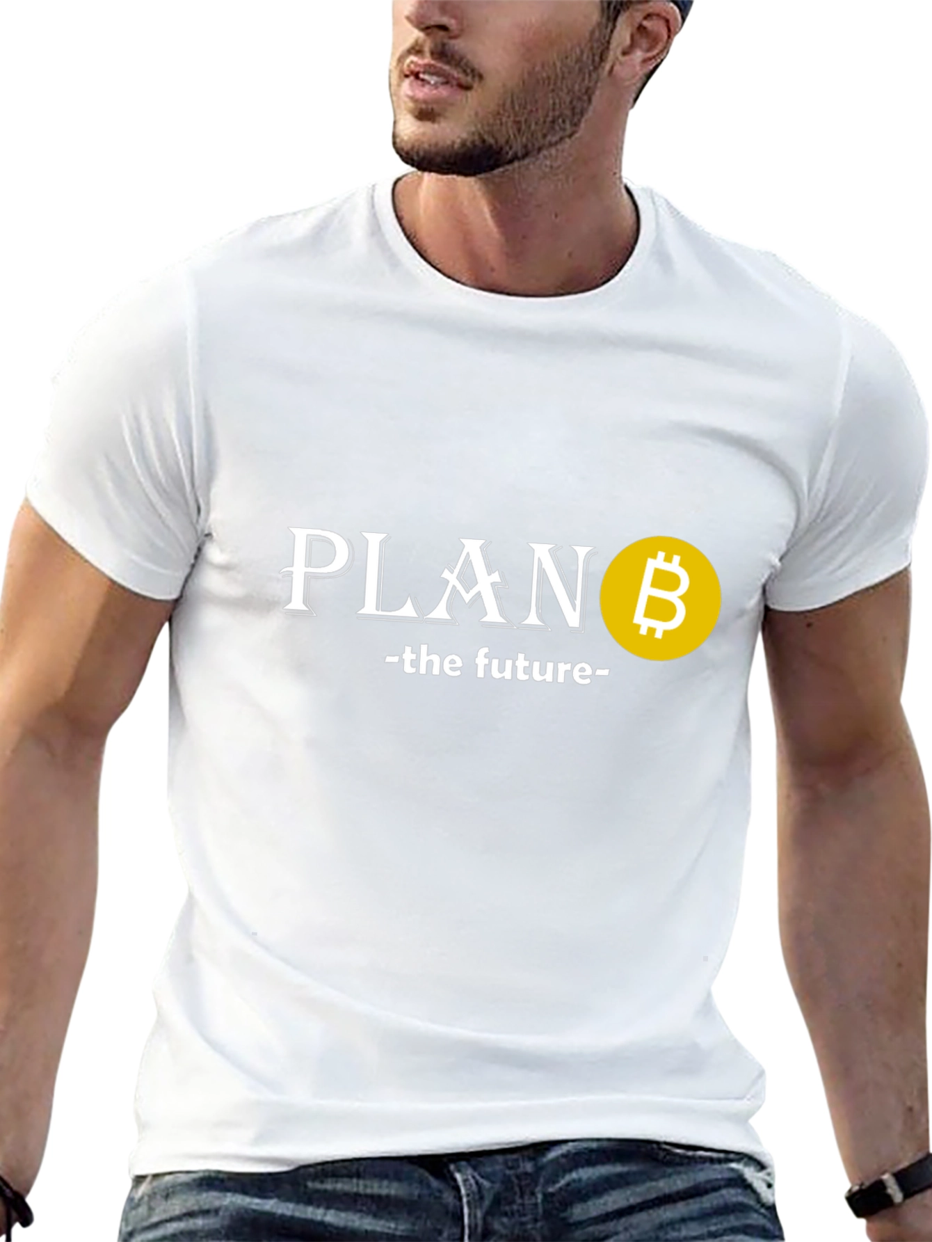 Bitcoin Plan - The Future Black T-Shirt