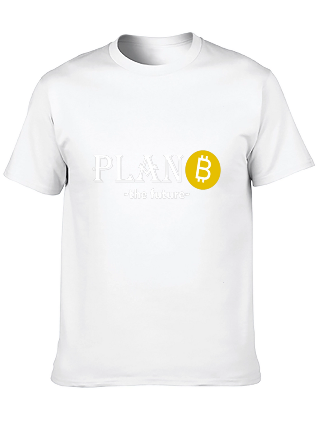 Bitcoin Plan - The Future Black T-Shirt