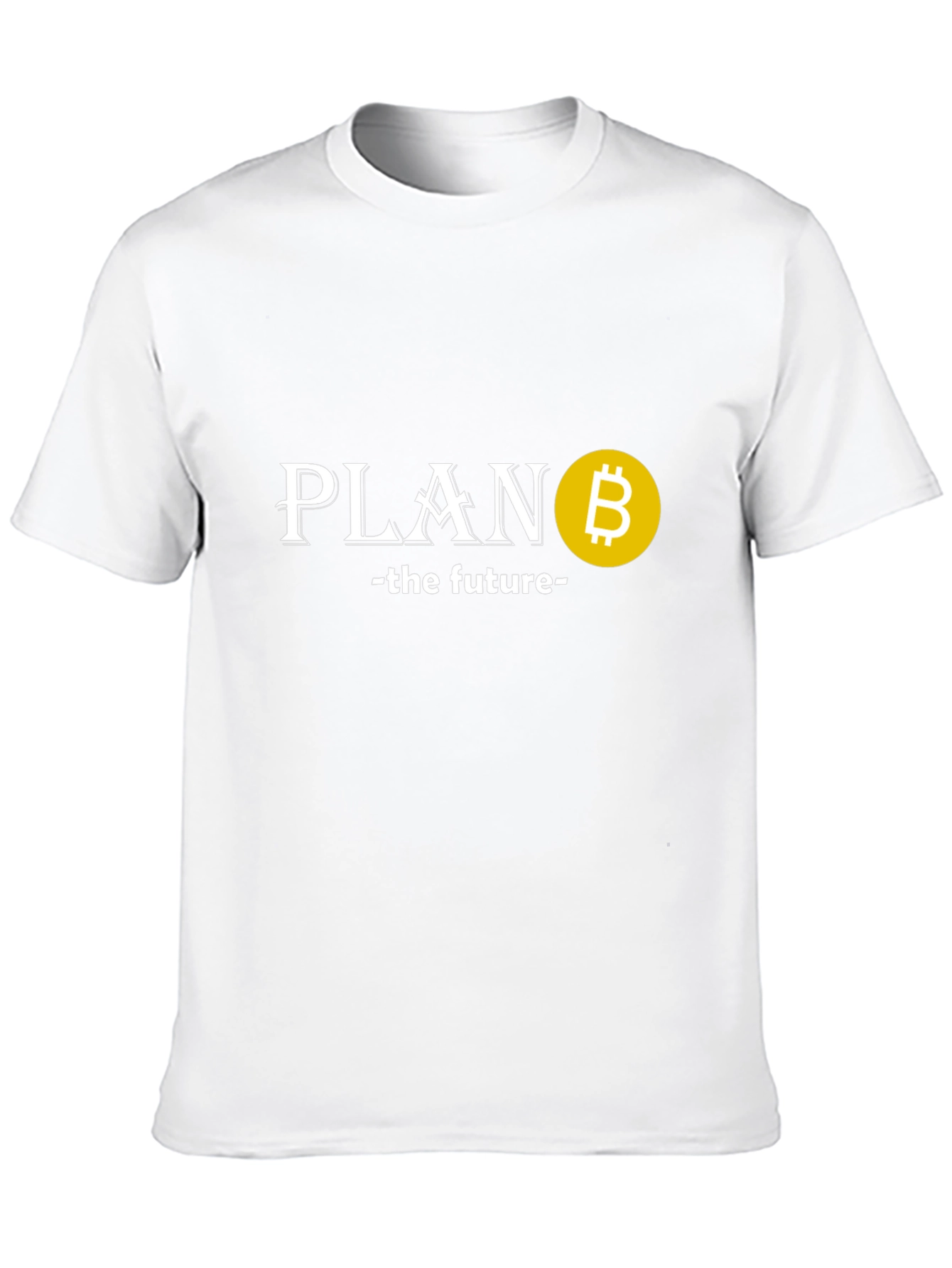 Bitcoin Plan - The Future Black T-Shirt