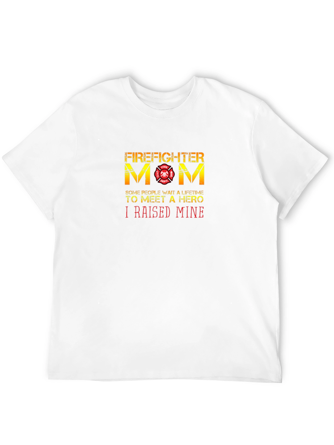 Firefighter Mom T-Shirt - Hero Raising Pride!