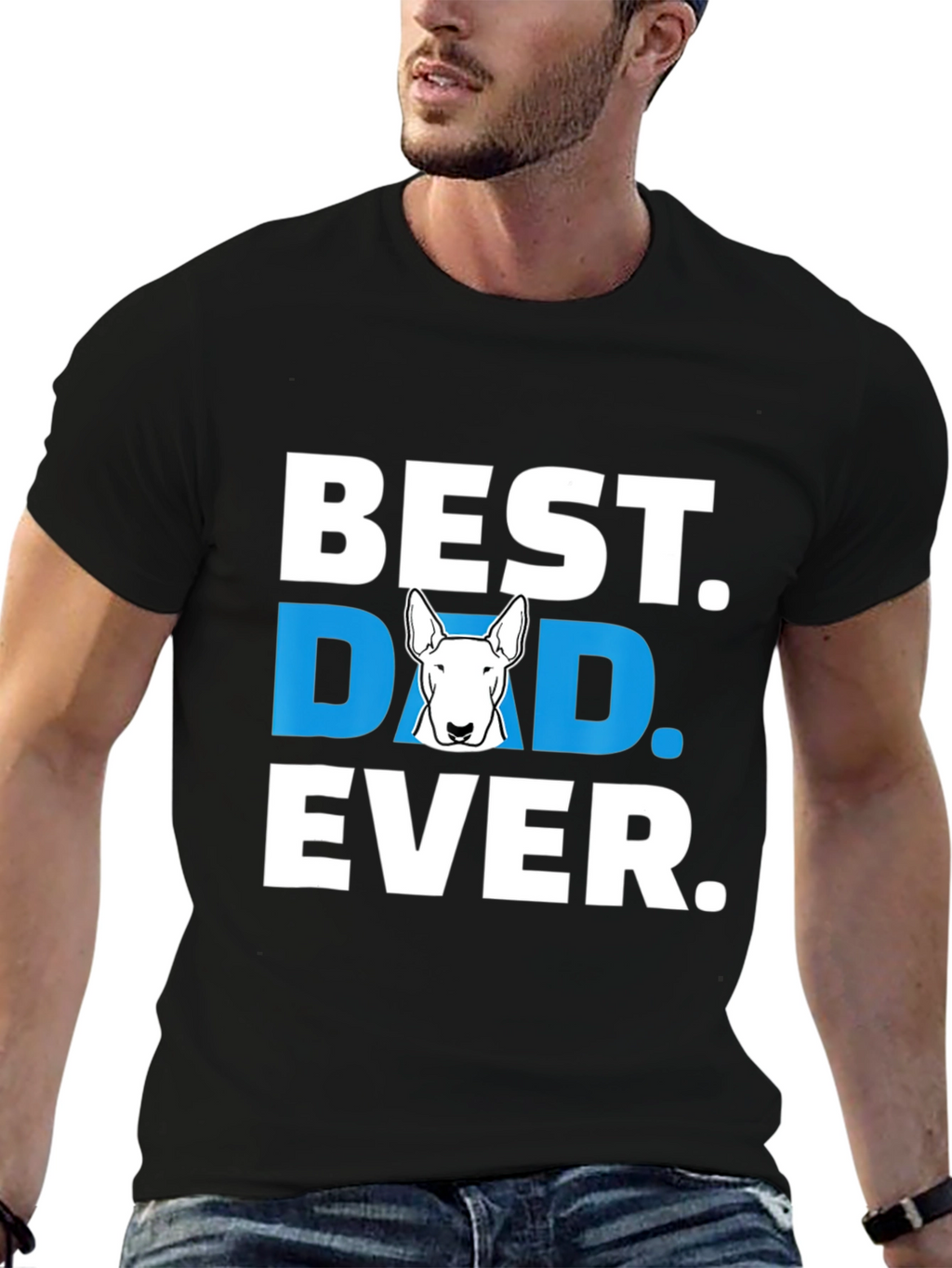 Best Bull Terrier Dad Ever T-Shirt