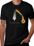 Music is My World Graphic Tee - Black