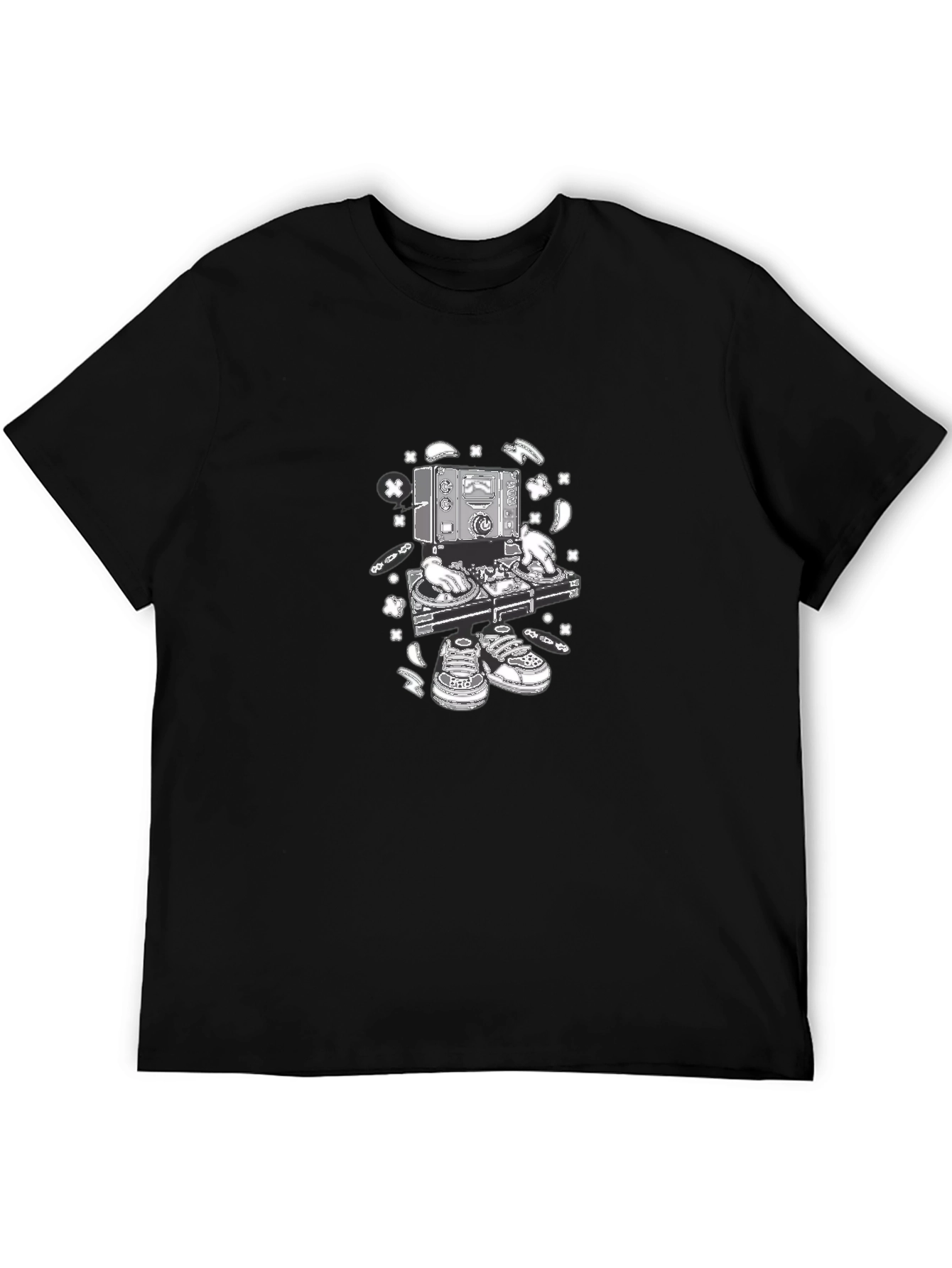 DJ Graphic T-Shirt - Black Music Lover Tee
