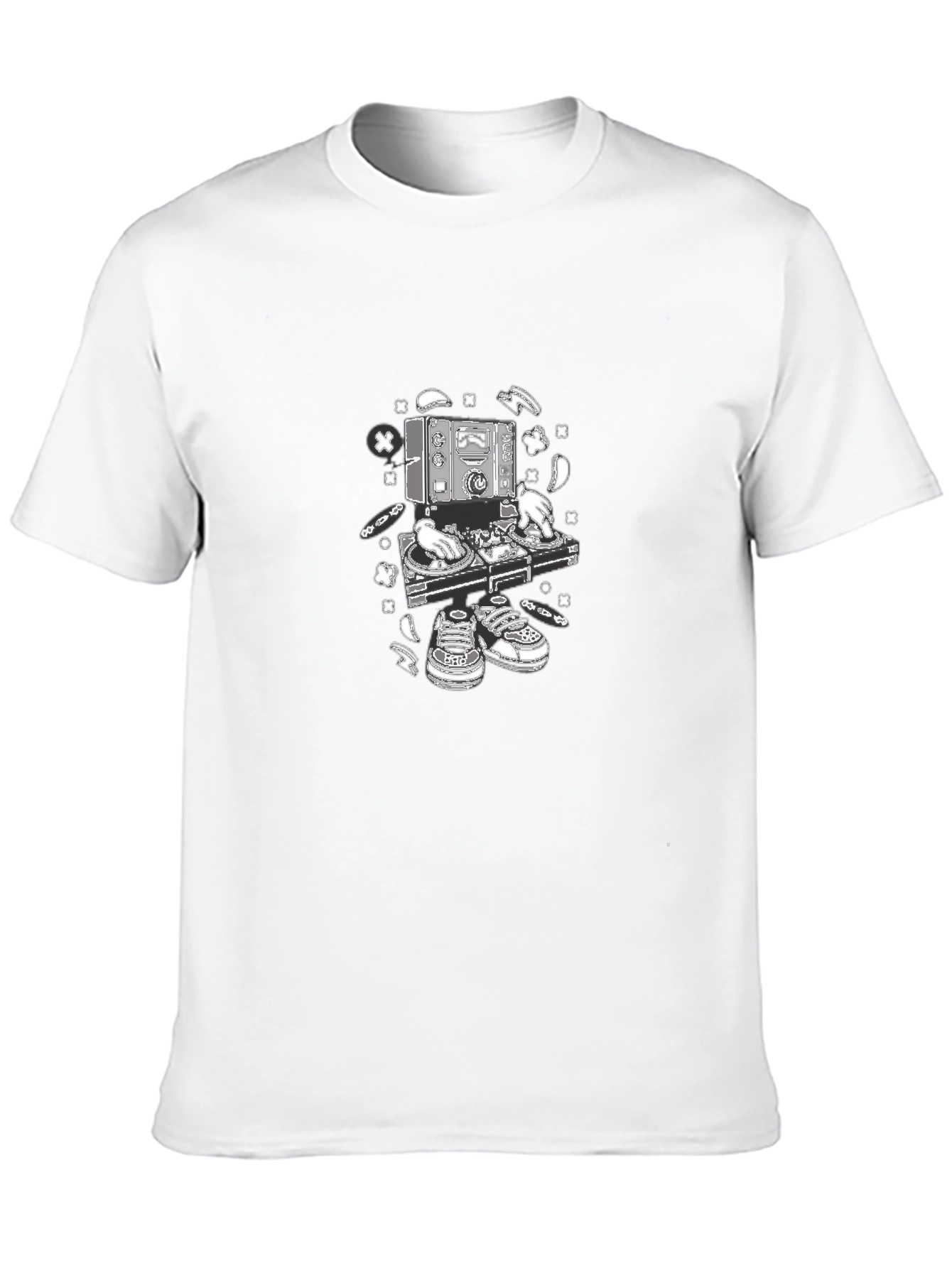 DJ Graphic T-Shirt - Black Music Lover Tee