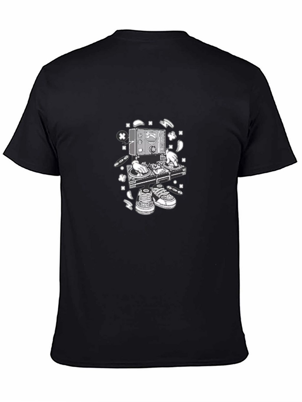 DJ Graphic T-Shirt - Black Music Lover Tee