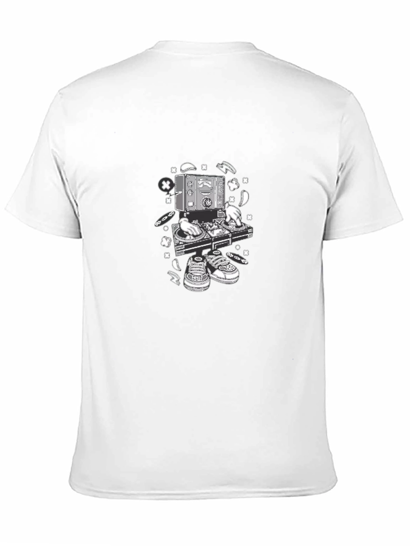 DJ Graphic T-Shirt - Black Music Lover Tee
