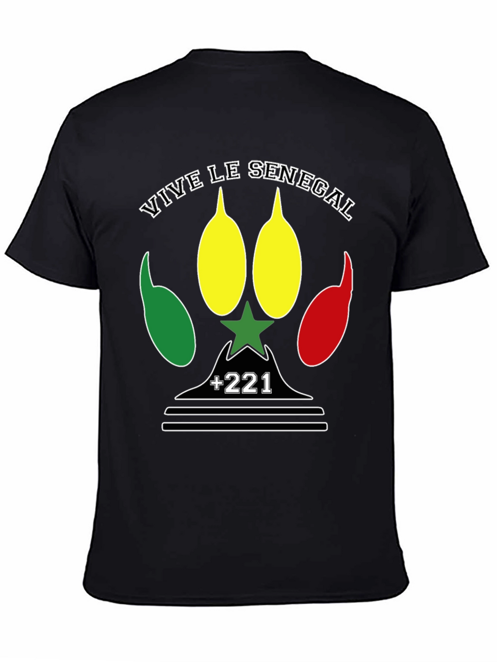 Vive Le Senegal Graphic Tee